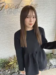 【新規】ちゅるん🤍赤み消しツヤカラー＋髪質改善TR