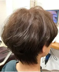 【性別不問】カット+ワンカラー(肩程の長さまでが対象⭕白髪染め⭕)