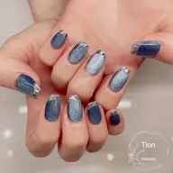 【Hand】ガラスフレンチ・ベース色ワンカラーorマグネットから選べる ¥7280