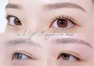 ミニモ限定　おまかせセット価格　眉wax + ケラチンlush lift 上10480→6980