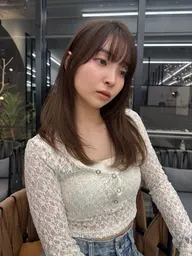 🤍💇🏼‍♀️似合わせカット+KINUJOスタイリング💇🏼‍♀️🤍[大阪梅田駅]¥5500