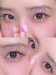 【フラットラッシュ80本】大人気L.LC.LDカールあり🍒オフコーティング込み💍LEDマツエク➕¥1100🍒