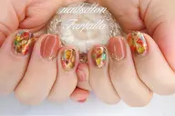 handネイルアート6本