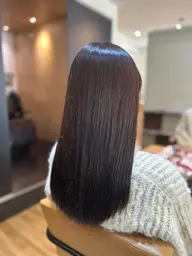 似合わせカット＋白髪染めリタッチ✨