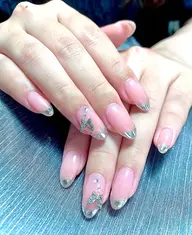 🌻ガラスフレンチネイル（オフ别）