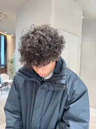 【💫4月minimo限定価格💫】🌀プードルパーマ+骨格矯正メンズカット+最新トリートメント✨