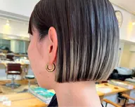 【ボブブリーチカラー限定】カット+ダブルカラー+超音波トリートメント※写真スタイルにさせて頂ける方のみご予約🉑