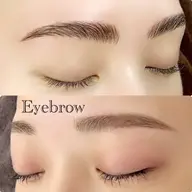 【メイク時短🌟毛流れ矯正🌿】アイブロウパーマ（HBL）＋ワックス＋メイク込￥4800