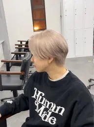 【メンズ限定】カット＋ブリーチWカラー