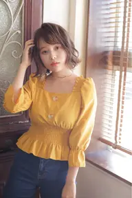 【人気No.3】カット&カラー&オージュアトッピングトリートメント