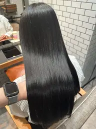 圧倒的艶髪TOKIOのトリートメント縮毛矯正🫧+カット