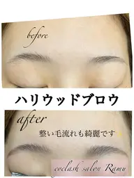 SNSでワードNo.1【ハリウッドブロウ】