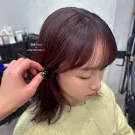 前髪顔周りカット✂️♡*.+ﾟ