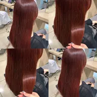 【ナチュラル艶髪に✨】🩵ワンカラー＋ケアトリートメント＋💇‍♀️カット