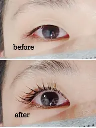 アイリッドアップパーマ+まつ毛カラー🌼濃厚トリートメント付き🌼練習モニター募集