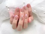 自爪マグネットワンカラ/フラッシュネイル