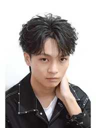 【juniorcoupon】メンズカット+フェザーパーマ¥3000 カットはスタイリストがして下さいます💁