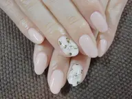 お写真モニター募集💅美容液オイルで仕上げ✨ワンカラー+1本アート【オフ込み】