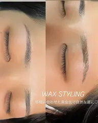 【似合わせ垢抜け眉🍓メイクアドバイス付き!】WAX美眉スタイリング🌝♡