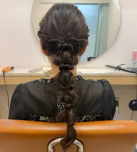 ヘアセット《編みおろしに限ります》