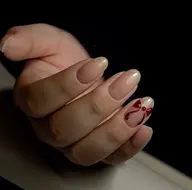 💅ワンカラー＋2本アート