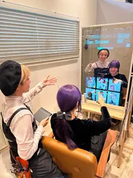🤖AI搭載ミラー🪞✨️で次世代カウンセリング🤍カット＋ヘアケアアドバイス