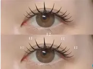 【韓国風束感仕上げ】フラットラッシュ120本¥ 4680オフ無料