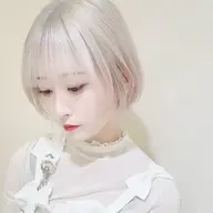 ❤️透明感❤️ ケアブリーチ+透明感カラー+1 stepトリートメント（ロング料金無し）