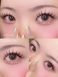 【ダブルフラットorバインドロック60束】L.LC.LDカールあり/オフコーティング込み/LEDマツエク➕¥1100🍒