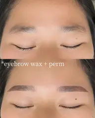 【残り2名-撮影モデル📸】眉ワックス×パーマ(ブロウリフト)+眉メイク(メンズOK🙆♀️)