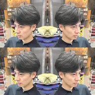 🔥 スタイリングを楽に 🔥🪽フェザーパーマ🪽【1日1人限定】メンズカット➕パーマ➕髪質改善内部トリートメント✨