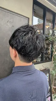 メンズにオススメ🧡カット✕頭皮ケアパーマ✕トリートメント🧡