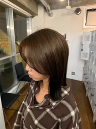 レディースカット+ワンカラー+aujua treatment