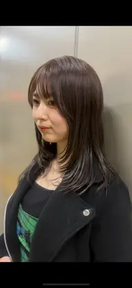 レディースカット【ロング・ミディアム】【くびれレイヤー】【ウルフレイヤー】【韓国風レイヤー】＋ シャンプーブロー付き