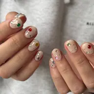 オフなし⭐️持ち込みシンプルアート最大10本🫧 ［フィルイン/パラジェル/長さ出し事前のご相談で可能◎］