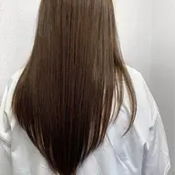 ★クオライン縮毛矯正+カット✂️+oggiottoトリートメント付ダメージ軽減!感動のさらさらヘアに