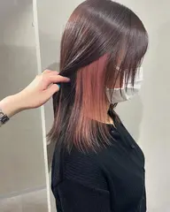 【🌟🌟人気クーポン🌟🌟】インナーカラー(イヤリングカラー)&クイックトリートメントスチーム付き💖