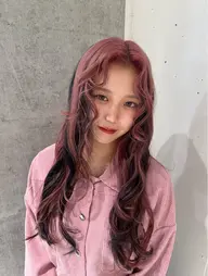 リタッチ(ブリーチ)+オンカラー モデル🎀