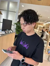 【🔥メンズ限定🔥】カットパーマ＋ヘッドスパ＋スタイリング剤付き