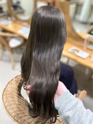 【🐰透明感たっぷり🎀】透明感イルミナカラー➕2stepトリートメント🌙*.。