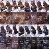 【💞minimo限定💞】韓国風小顔カット🫧+🍀ブリーチなしダブルカラー🍀+🎈選べる髪質改善トリートメント🌈