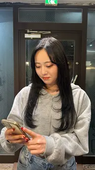 【ロングの方限定】似合わせレイヤーカット➕超音波トリートメント💇🏻‍♀️🪽♡ model✮*｡ﾟ