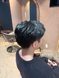 🍿【メンズmenu】カット+パーマ+セレクトメニュー🍿