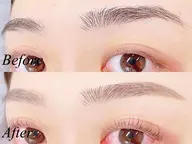 学割U24🎓《ナチュラル眉🌱》美眉アイブロウWAX＋間引き (メイク込) ¥4500