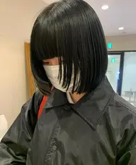 【 人気NO.3 】ボブ + ワンカラー + ハホニコtr