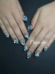 自爪パーツストーン10本つけ放题　450色マグネット/ワンカラー(オフ别料金）