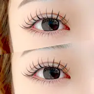 【最新技術LED×持続力No.1】LEDエクステ☆フラットラッシュ160本