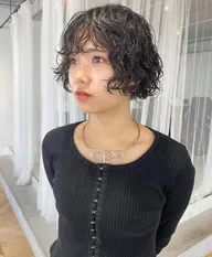 (ニュアンス、スパイラル、似合わせ🌀)パーマ+カット+silkトリートメント