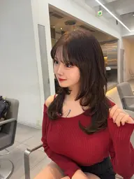 📚平日~16時限定価格！📚似合わカット+透明感カラー+ケアTR✨️ ¥5,900