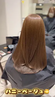 🌸学割U24🌸初めてハイトーンカラーをしたい方にオススメ‼️ブリーチなしダブルカラー+高保湿トリートメント🎵